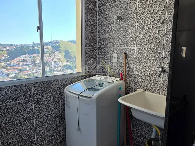 Apartamento com 70m² 2 quartos e 2 banheiros, para alugar, no bairro Bandeirantes em Juiz de Fora