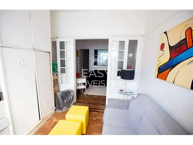 Apartamento com 50m² 2 quartos e 1 banheiro, à venda, no bairro Ipanema em Rio de Janeiro