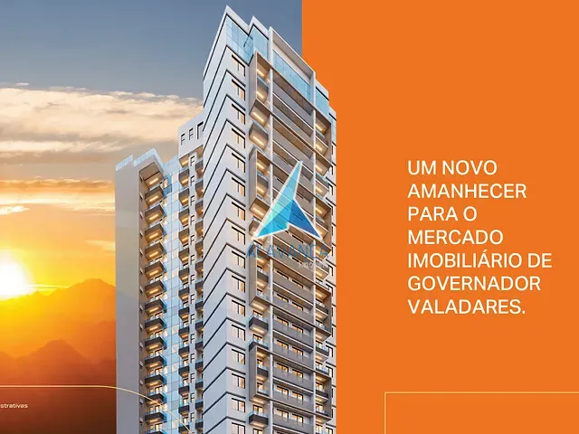 Apartamento com 46m² 2 quartos e 2 banheiros, à venda, no bairro Esplanada em Governador Valadares