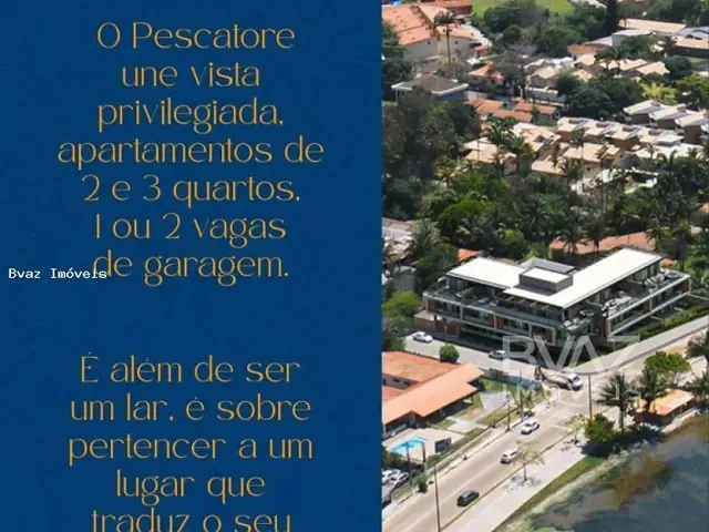 Apartamento com 64m² 2 quartos e 2 banheiros, à venda, no bairro Palmeiras em Cabo Frio
