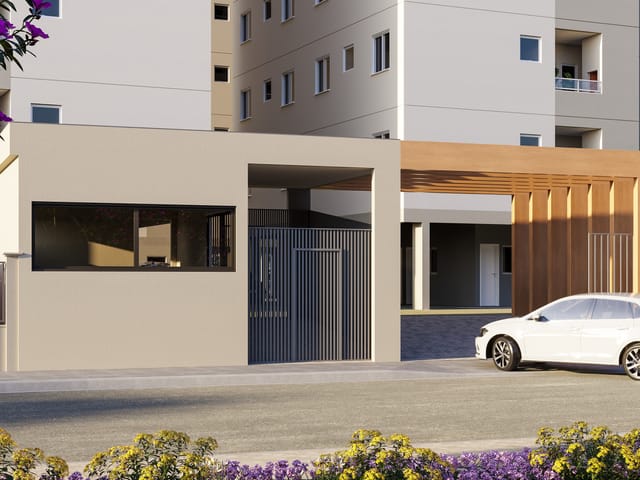 Apartamento 2 quartos e 1 banheiro, à venda, no bairro Martim de Sá em Caraguatatuba