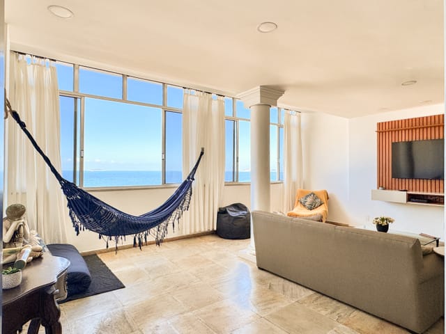 Foto do Apartamento - 2 Quartos Espetacular Andar Alto com Vista para o Mar e Vaga | Vizinhos do Leme