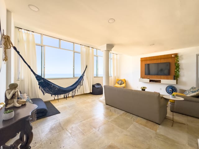Foto do Apartamento - 2 Quartos Espetacular Andar Alto com Vista para o Mar e Vaga | Vizinhos do Leme