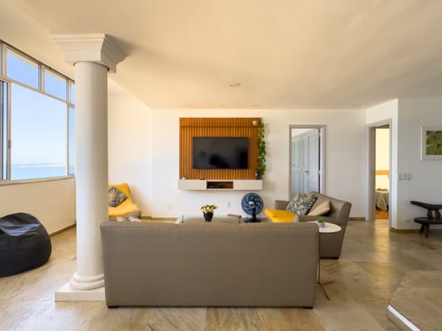 Foto do Apartamento - 2 Quartos Espetacular Andar Alto com Vista para o Mar e Vaga | Vizinhos do Leme