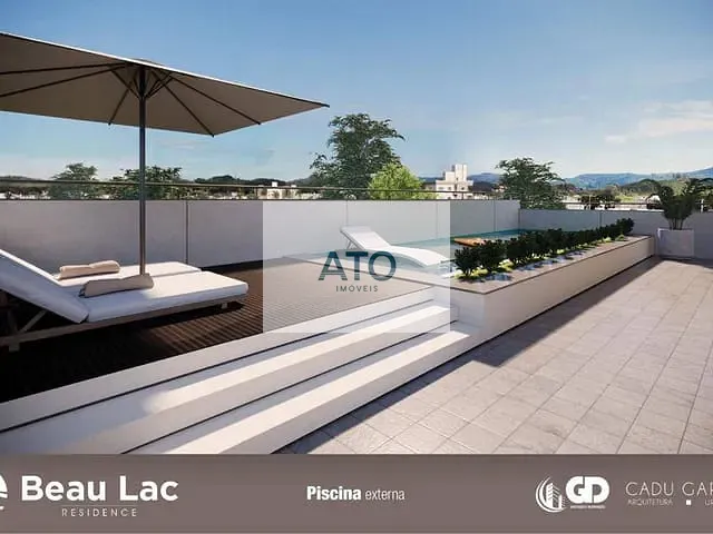 Apartamento com 110m² 3 quartos e 2 banheiros, à venda, no bairro Areias em Tijucas