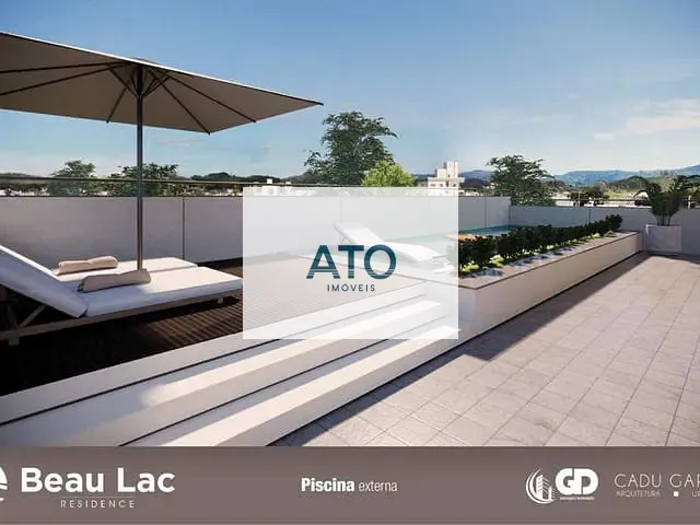 Apartamento com 110m² 3 quartos e 2 banheiros, à venda, no bairro Areias em Tijucas