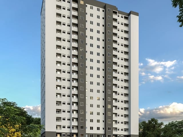 Apartamento 1 quarto e 1 banheiro, à venda, no bairro Vila Suissa em Mogi das Cruzes