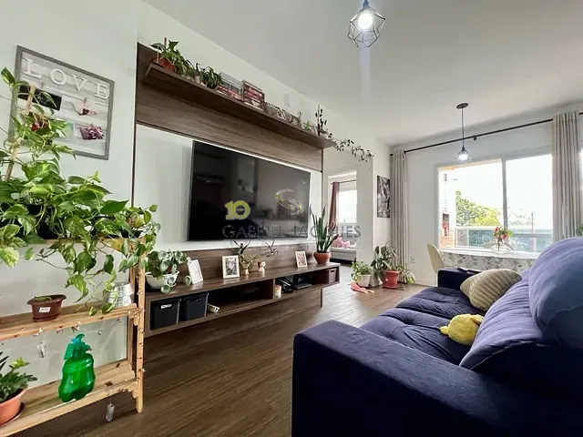 Apartamento com 84m² 2 quartos e 2 banheiros, à venda, no bairro Caminho Novo em Palhoça