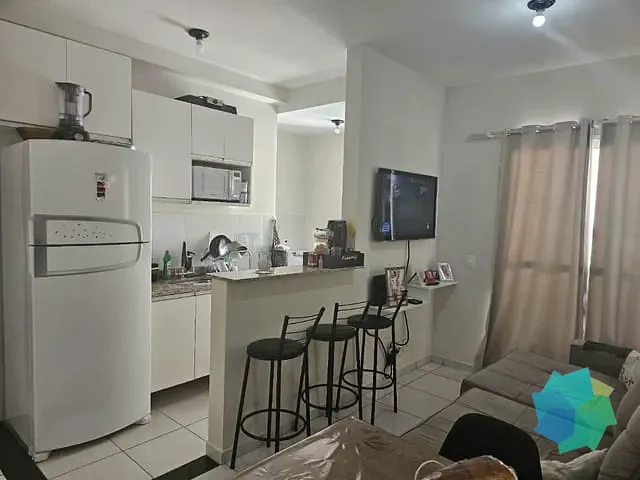 Apartamento com 53m² 2 quartos e 1 banheiro, à venda, no bairro Bela Vista em Salto