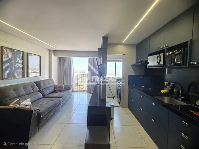 Apartamento 2 quartos e 2 banheiros, para alugar, no bairro Parque Amazônia em Goiânia