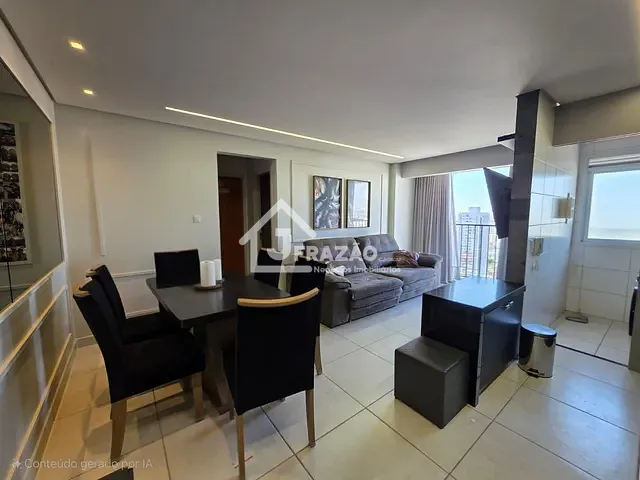Apartamento 2 quartos e 2 banheiros, para alugar, no bairro Parque Amazônia em Goiânia