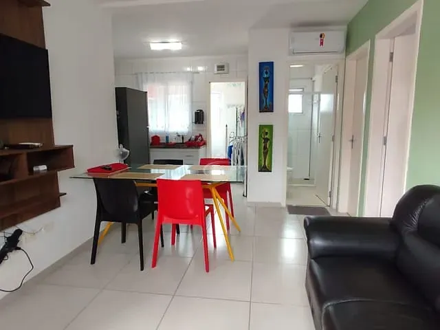 Apartamento com 52m² 2 quartos e 1 banheiro, à venda, no bairro Boraceia em Bertioga