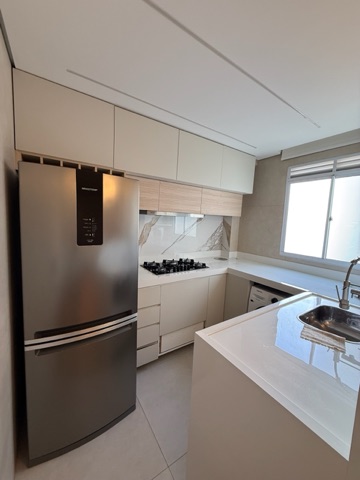 Apartamento 2 quartos e 1 banheiro, para alugar, no bairro Chácaras Granja Pousada del Rey em Santa Luzia