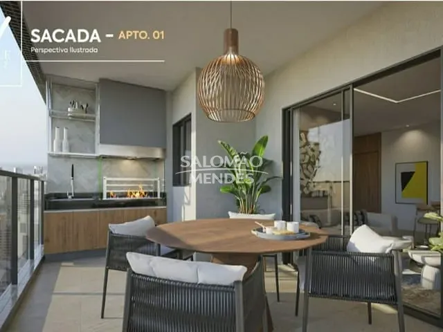 Apartamento 2 quartos e 3 banheiros, à venda, no bairro Batista Campos em Belém