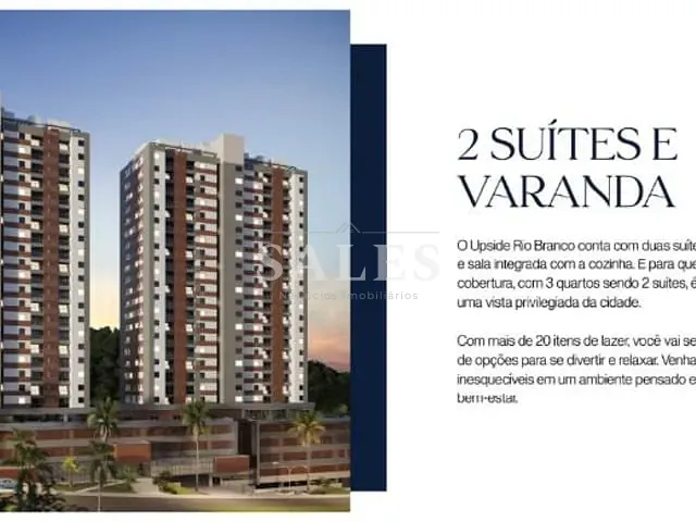 Apartamento com 58m² 2 quartos e 3 banheiros, à venda, no bairro Alto dos Passos em Juiz de Fora