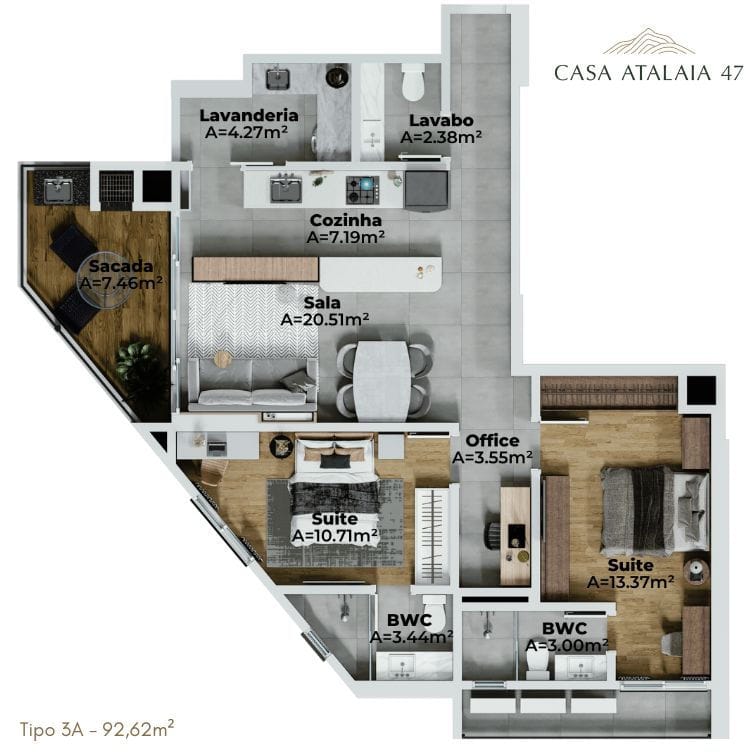 Apartamento, 3 quartos, 125 m² - Foto 21