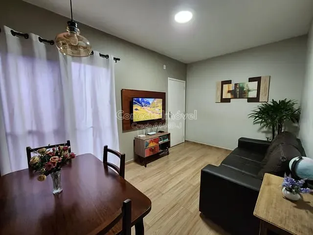 Apartamento 2 quartos e 1 banheiro, à venda, no bairro Recanto Camanducaia em Jaguariúna