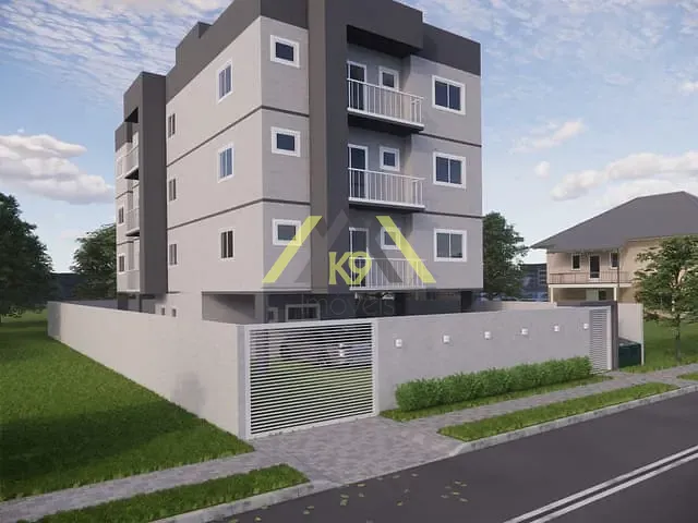 Apartamento 2 quartos e 1 banheiro, à venda, no bairro São Gabriel em Colombo