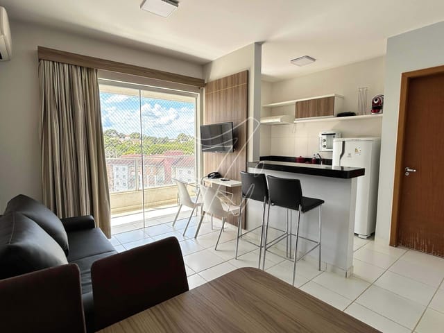 Apartamento 1 quarto e 1 banheiro, à venda, no bairro Esplanada em Rio Quente