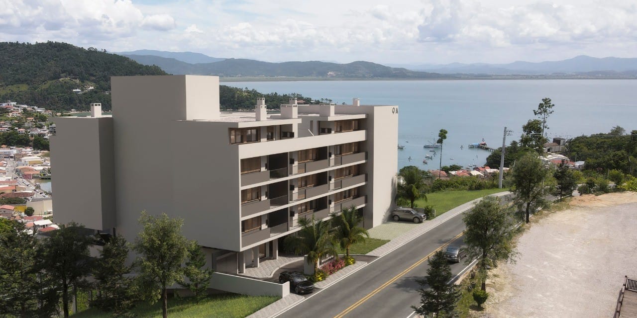 Perspectiva do Apartamento - Apartamento à venda, Ganchos, Governador Celso Ramos, SC | Zardo Negócios Imobiliários