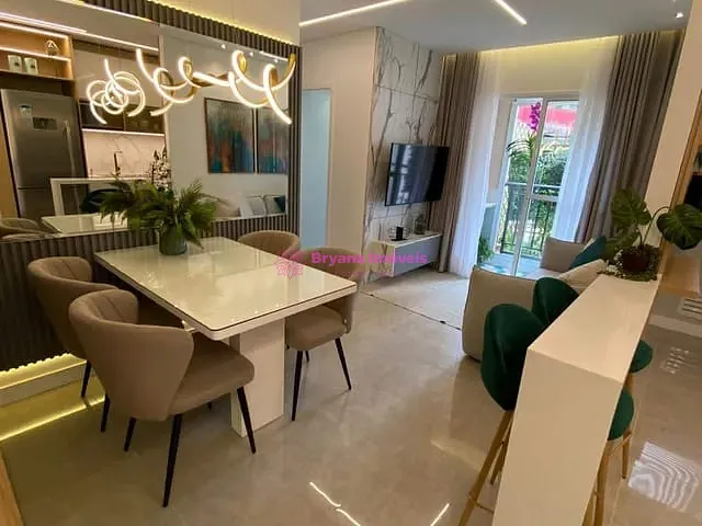 Apartamento com 51m² 2 quartos e 1 banheiro, à venda, no bairro Centro em São Bernardo do Campo