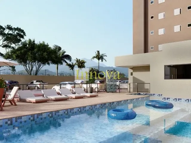 Apartamento 2 quartos e 1 banheiro, à venda, no bairro Loteamento Vila Indaiá em Caraguatatuba