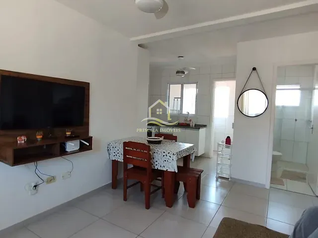 Apartamento com 50m² 2 quartos e 1 banheiro, à venda, no bairro Boraceia em Bertioga