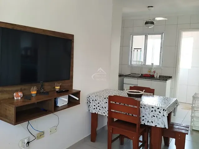 Apartamento com 50m² 2 quartos e 1 banheiro, à venda, no bairro Boraceia em Bertioga