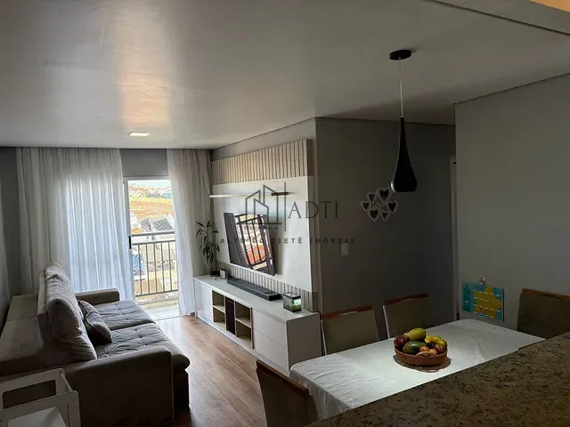 Apartamento 3 quartos e 2 banheiros, à venda, no bairro Mogi Moderno em Mogi das Cruzes