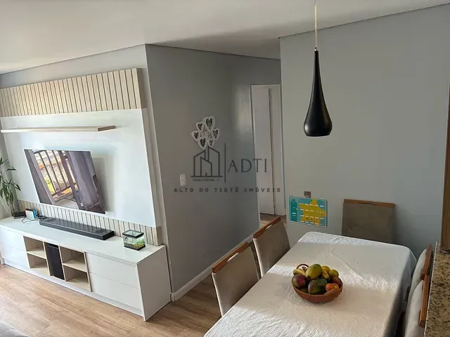 Apartamento 3 quartos e 2 banheiros, à venda, no bairro Mogi Moderno em Mogi das Cruzes