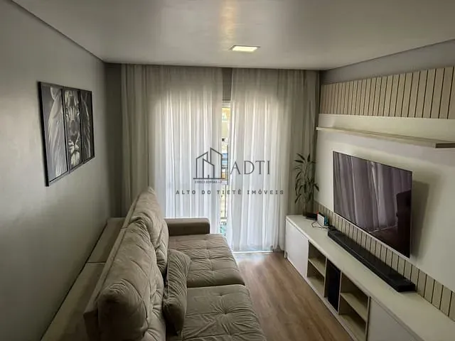Apartamento 3 quartos e 2 banheiros, à venda, no bairro Mogi Moderno em Mogi das Cruzes