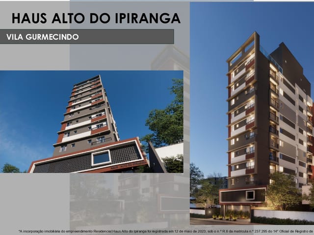 Apartamento 2 quartos e 1 banheiro, à venda, no bairro Ipiranga em São Paulo