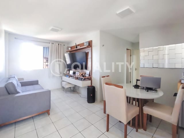 Apartamento com 47m² 2 quartos e 1 banheiro, à venda, no bairro Barra do Ceará em Fortaleza