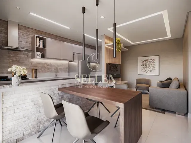 Apartamento com 69m² 2 quartos e 3 banheiros, à venda, no bairro Morretes em Itapema