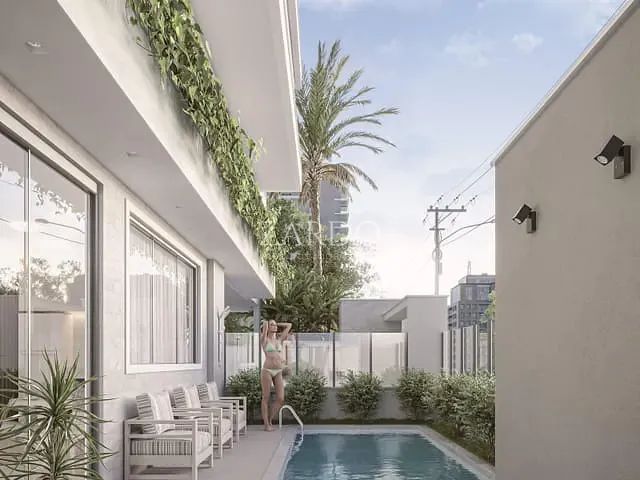 Apartamento 2 quartos e 3 banheiros, à venda, no bairro Palmas em Governador Celso Ramos