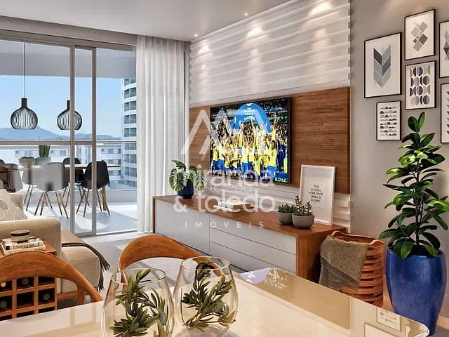 Apartamento com 67m² 2 quartos e 2 banheiros, à venda, no bairro Centro em Guarapari