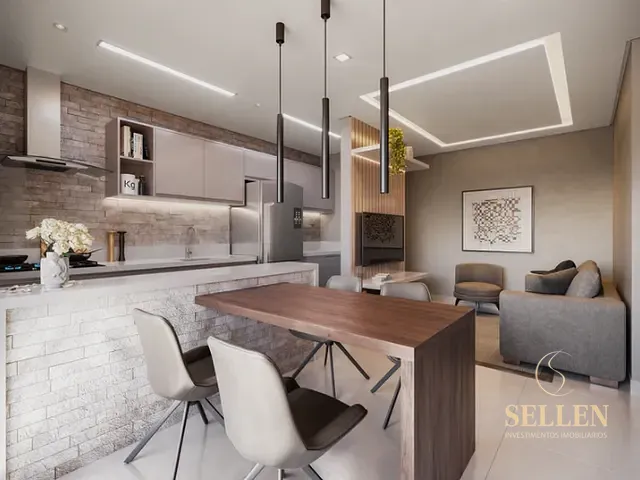 Apartamento com 64m² 2 quartos e 2 banheiros, à venda, no bairro Morretes em Itapema