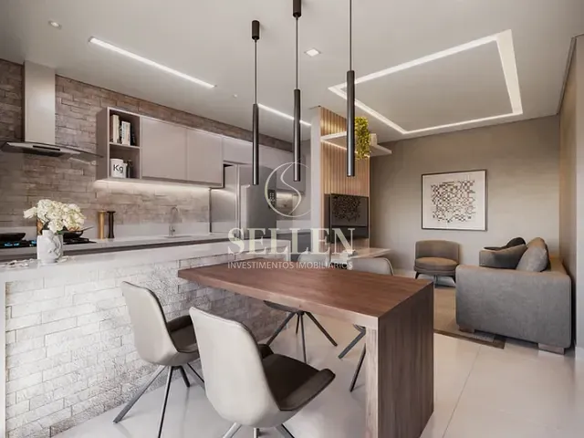 Apartamento com 64m² 2 quartos e 2 banheiros, à venda, no bairro Morretes em Itapema