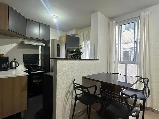 Apartamento com 38m² 2 quartos e 1 banheiro, à venda, no bairro Pinheirinho em Curitiba