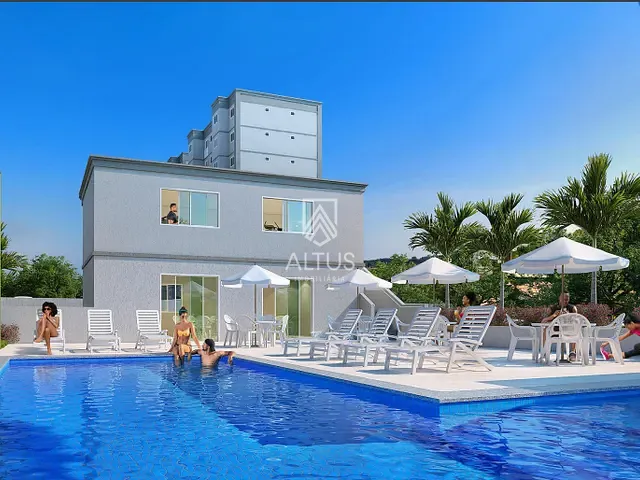 Apartamento 2 quartos e 1 banheiro, à venda, no bairro Recreio Ipitanga em Lauro de Freitas