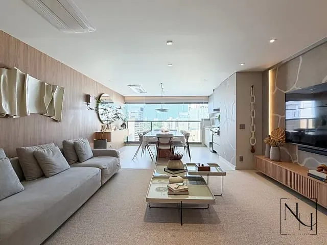 Apartamento com 157m² 3 quartos e 5 banheiros, à venda, no bairro Brooklin em São Paulo