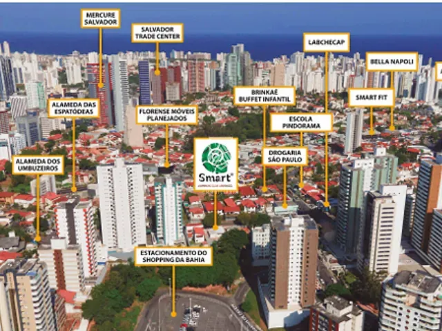 Apartamento 1 quarto e 1 banheiro, à venda, no bairro Caminho das Árvores em Salvador