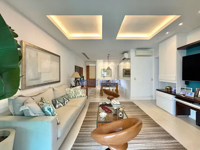 Apartamento com 136m² 3 quartos e 4 banheiros, à venda, no bairro Barra da Tijuca em Rio de Janeiro