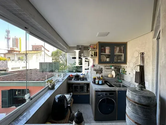 Apartamento com 54m² 1 quarto e 1 banheiro, à venda, no bairro Jardim em Santo André