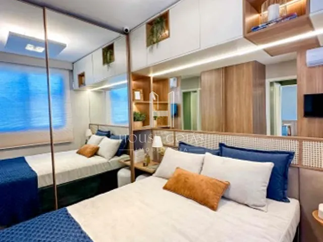 Apartamento com 44m² 2 quartos e 1 banheiro, à venda, no bairro Jardim Atlântico em Goiânia