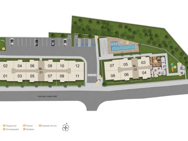 Apartamento com 51m² 2 quartos e 2 banheiros, à venda, no bairro Vila Isabel em Rio de Janeiro