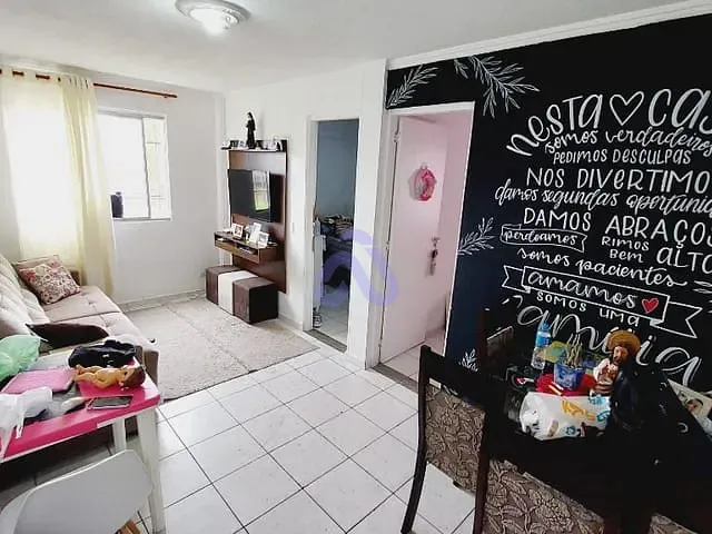 Apartamento com 48m² 2 quartos e 1 banheiro, à venda, no bairro Conjunto Habitacional Fazenda do Carmo em São Paulo