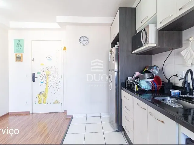 Apartamento com 44m² 2 quartos e 1 banheiro, à venda, no bairro Parque Jandaia em Carapicuíba