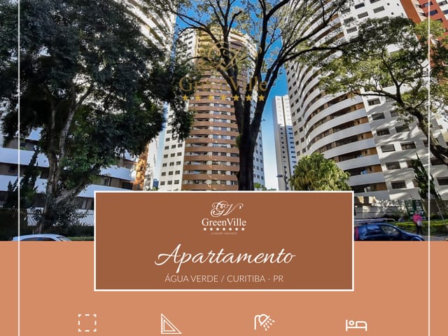 Foto do Apartamento - Água Verde, Apto Ed. MONT ROYAL, Andar Alto, 179m² de área privativa, 4 quartos, 2 suítes, 2 vagas de garagens, Curitiba, PR | Imobiliária GreenVille