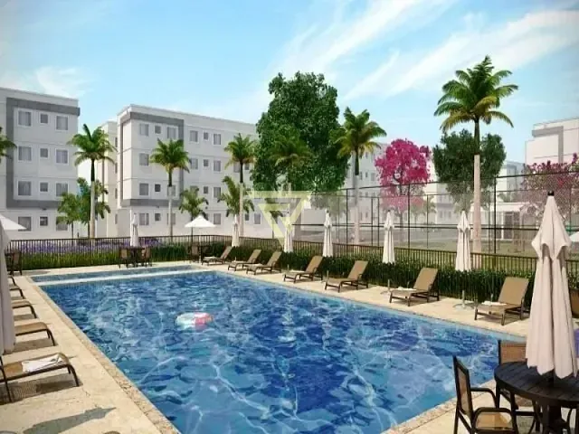 Apartamento com 42m² 2 quartos e 1 banheiro, à venda, no bairro Reserva real em Ribeirão Preto